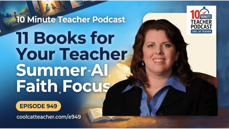 11 Books for Your Teacher Summer: AI, Faith & Focus