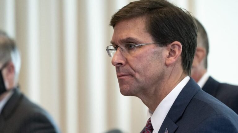 Esper: Iranians want to 'get what they can' before midterms