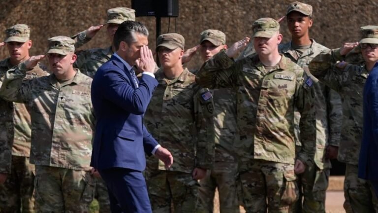 US military launches strikes on Iran after Trump brings back naval blockade