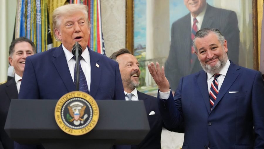 Trump rips 'a little bit suspect' FIFA referee who gave Balogun a red card at World Cup
