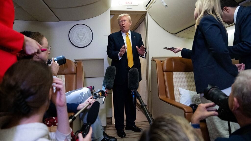 White House sought phone records belonging to relatives of ‘Times’ journalists reporting on Trump’s Air Force One
