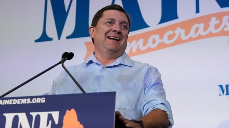 Harris backs Troy Jackson in Maine Senate race