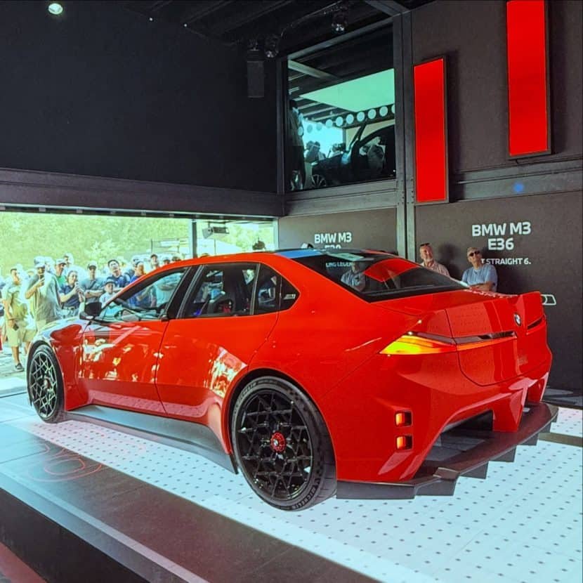 Electric BMW M3 Concept Looks Fast Standing Still In Goodwood