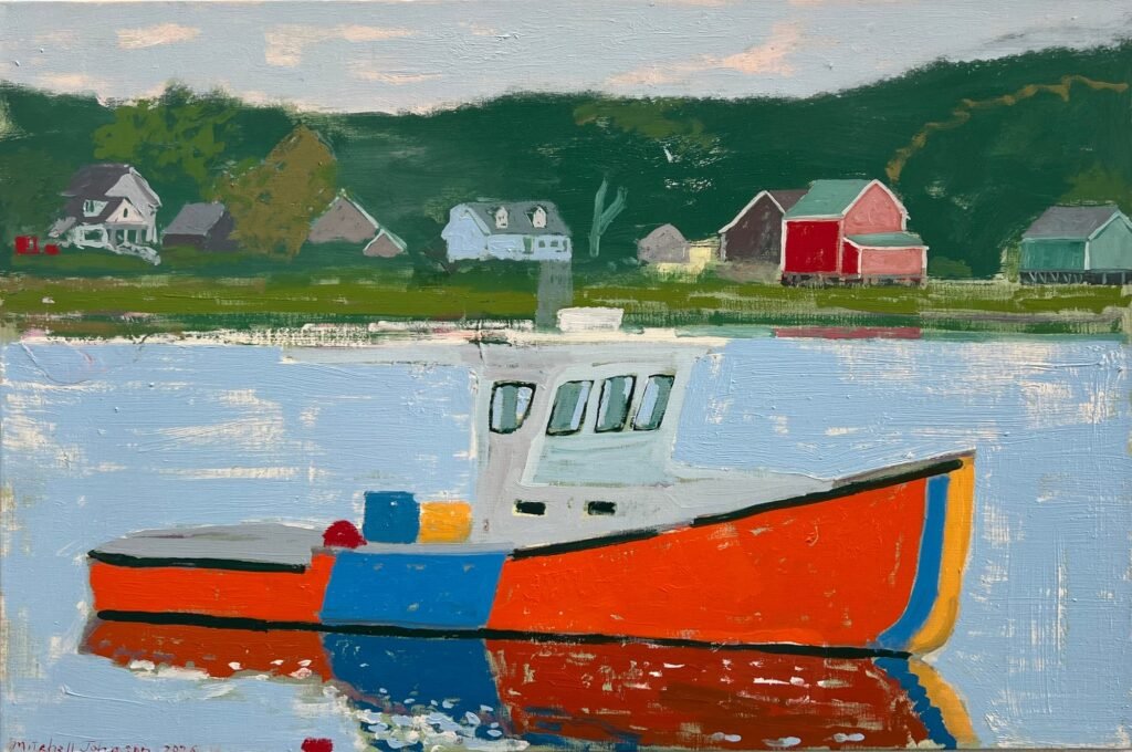 Mitchell Johnson: New Paintings from California, New England and Europe