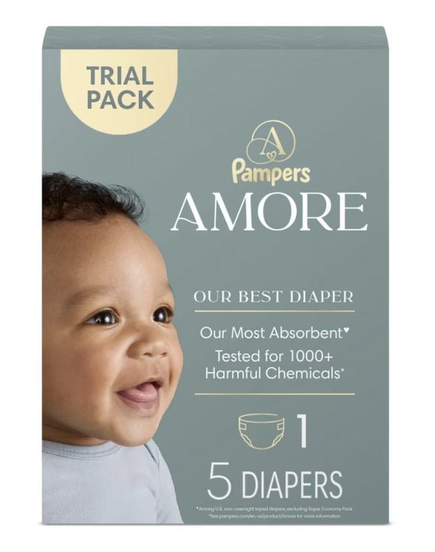 FREE Amore by Pampers Diapers Trial Pack at Target!