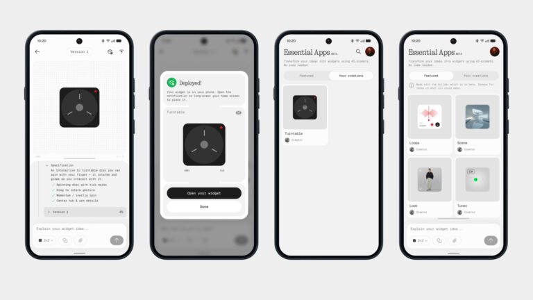 Nothing launches Essential Apps for building apps right on your phone