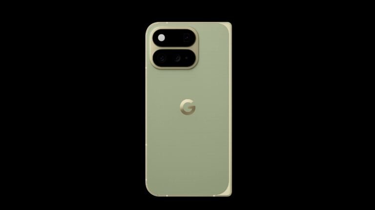 Pixel 11 Pro Fold leak shows off Google’s classy Pine color and a sleeker camera design