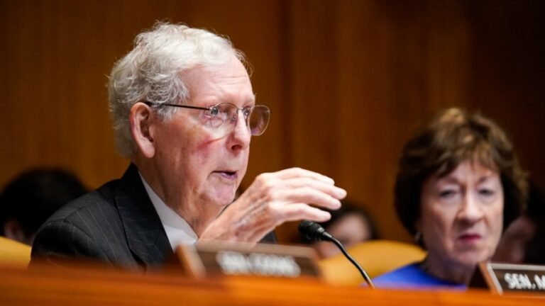 McConnell’s absence imperils Trump’s record defense budget
