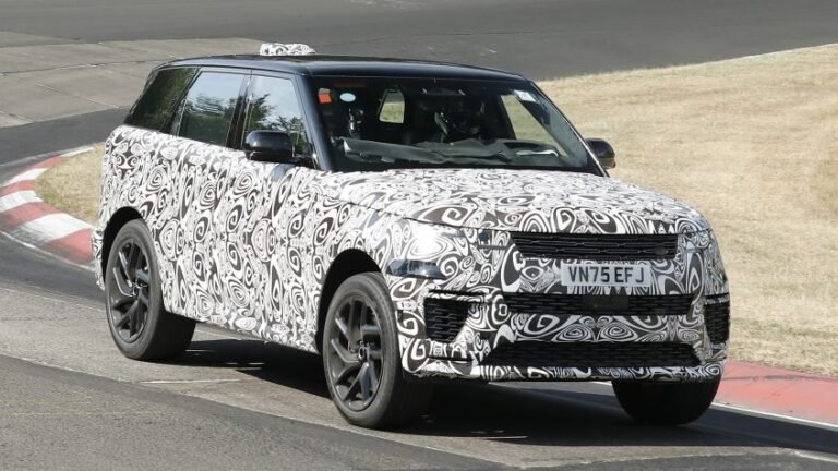 New Range Rover Sport facelift 2026 - pictures