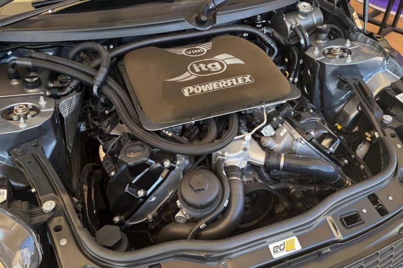 This MINI Cooper Has an M3 V8 and Sends Power to the Rear Wheels