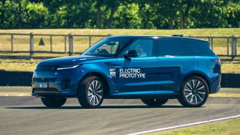 New Range Rover Sport EV prototype review - pictures