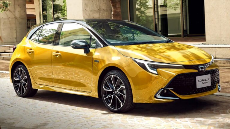 Toyota Gave The Corolla A Mustard Coat Because It Couldn’t Give It A New Face