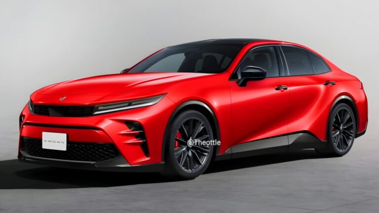 A Designer Imagined The GR Crown Sports Sedan Toyota Won’t