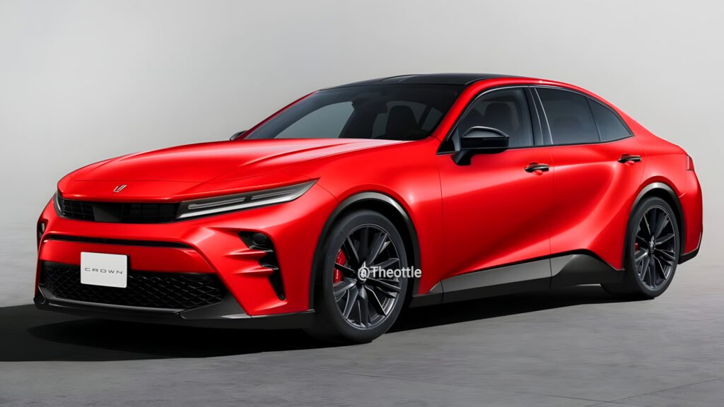 A Designer Imagined The GR Crown Sports Sedan Toyota Won’t