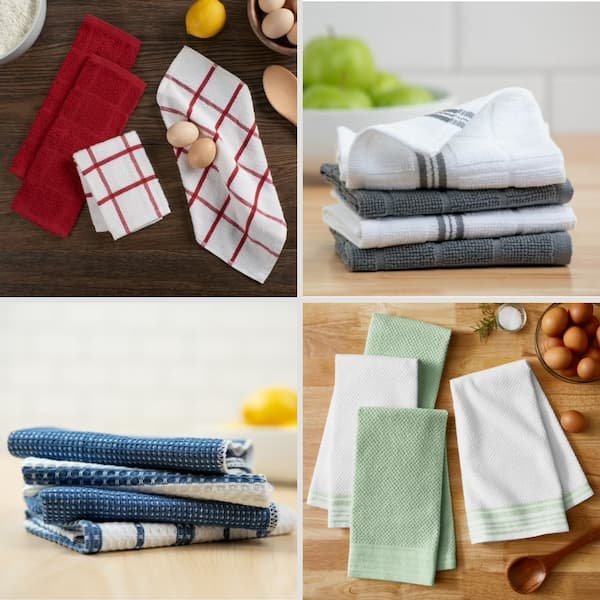 Dishcloths & Kitchen Towels on Sale at Walmart: 4-Packs from $3.58!