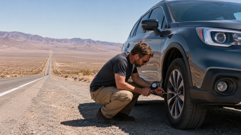 Extreme Heat Bakes I-15 and I-10 Past 110 Degrees: Why Your Tires Are the First Thing to Fail