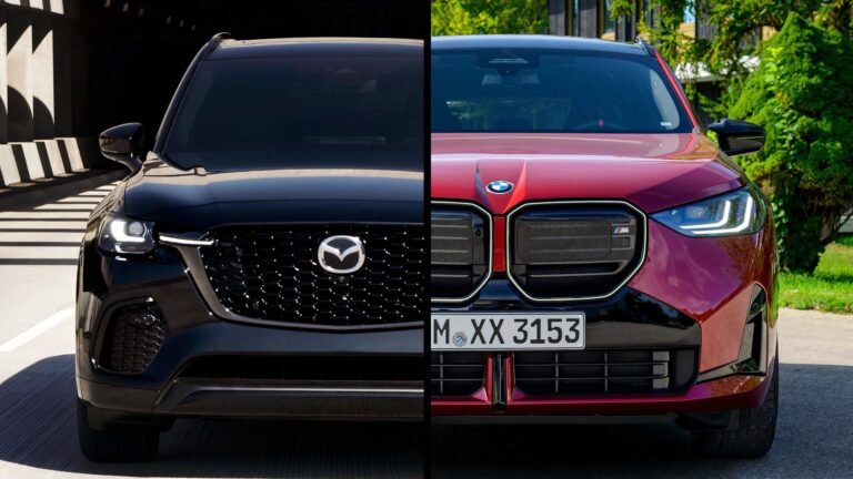 Mazda's 340-HP Inline-Six SUV Out-Tows A BMW X3 M50 For $17,000 Less