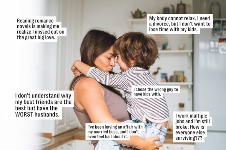 “I Chose The Wrong Guy To Have Kids With” & 45 Other Mom Confessions