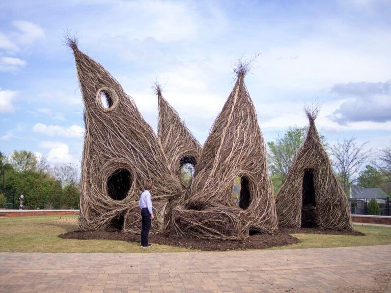 Patrick Dougherty’s ‘Stickwork’ Installations Conjure Connections with Nature