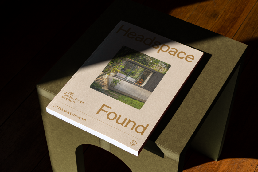 Wild People rebrands Little Green Rooms around the one thing you can't add on: headspace