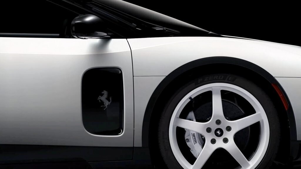 The First Ferrari Luce Comes In Appliance White And Will Probably Break Records