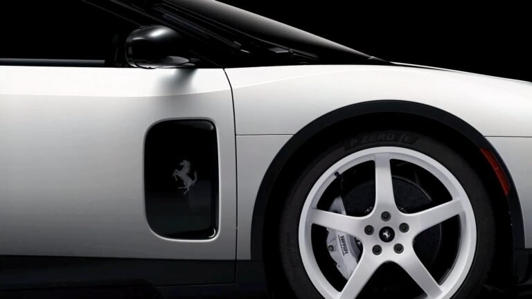 The First Ferrari Luce Comes In Appliance White And Will Probably Break Records