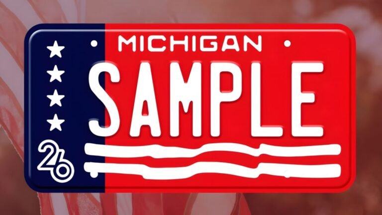 Michigan’s America 250 License Plate Costs $55, But Only $5 Is Actually For The Plate