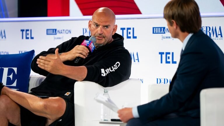 Fetterman warns he would leave Democratic Party if it turns back on Israel
