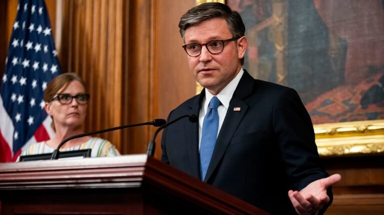 Mike Johnson: 14th Amendment 'devalued' by 'birthright tourism'