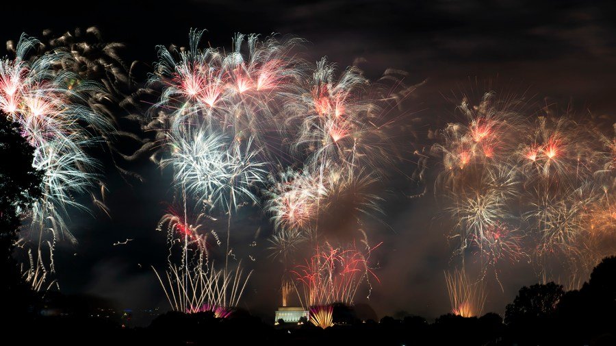 Trump touts ‘best fireworks show, EVER’ after 250th speech, weather delays