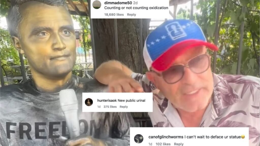 Planned Charlie Kirk Statue Gets Trolled