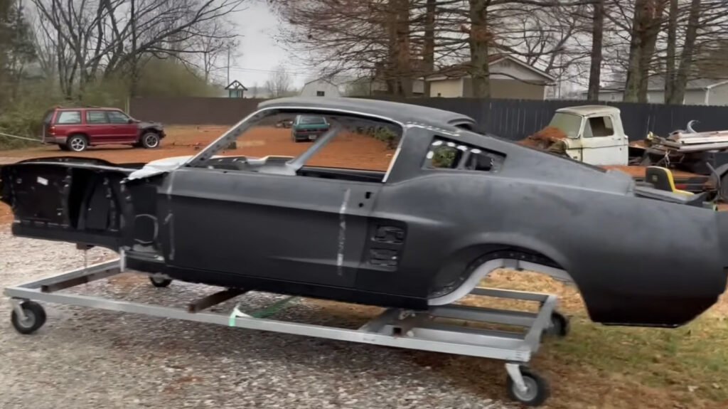 This YouTuber Is Building A Brand New 1967 Ford Mustang From The Ground Up
