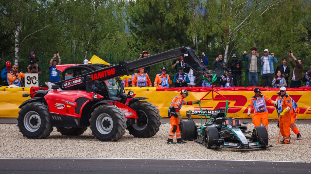 No Battery, No Luck For George Russell As Antonelli Wins Belgian GP