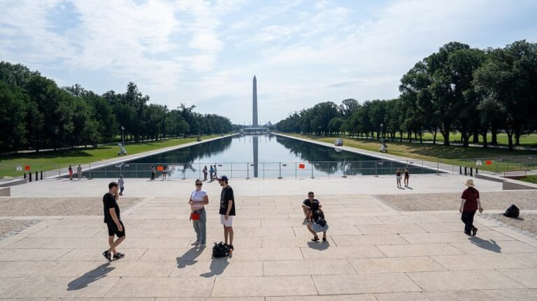 Former Olympian charged with Reflecting Pool vandalism sees grand jury 'irregularities'