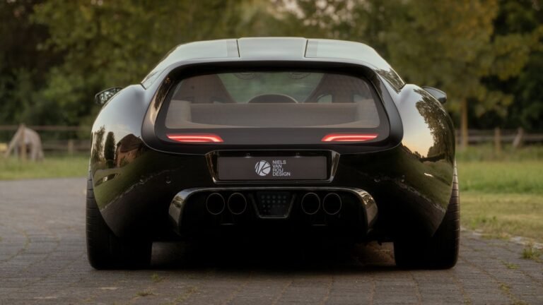 Custom Ferrari Shooting Brake Has Gullwing Doors In The Last Place You'd Expect