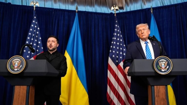 Trump to huddle with Zelensky, Syrian leader at NATO Summit