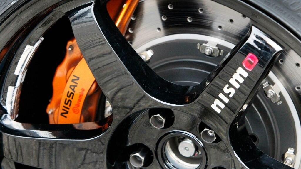 The Secret Code Hidden In Nissan's Brake Caliper Colors