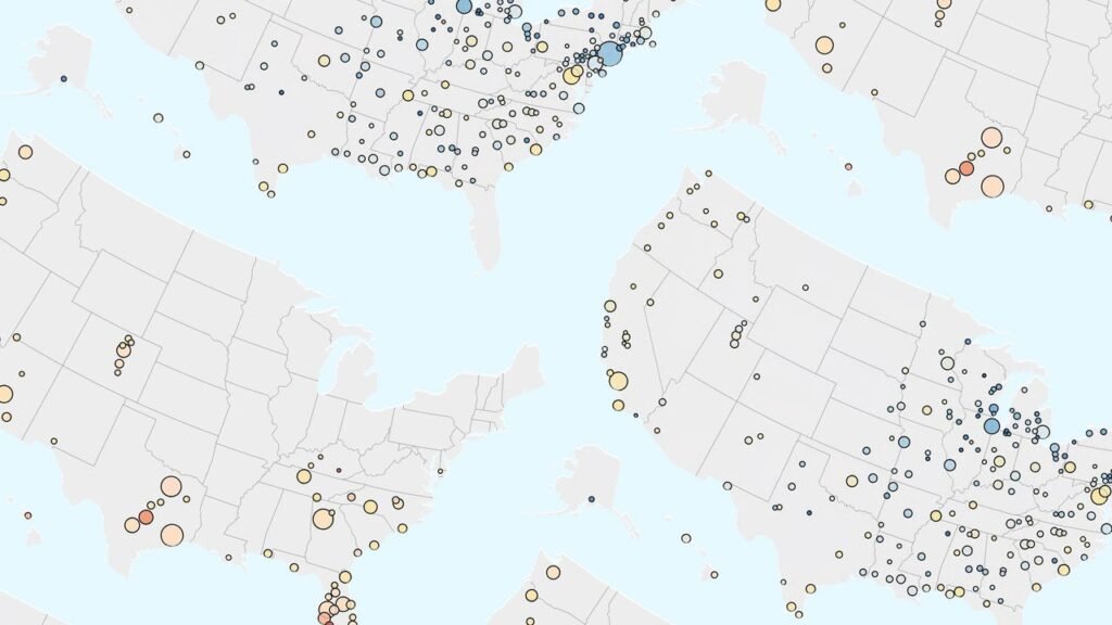 68 major housing markets where home prices are falling