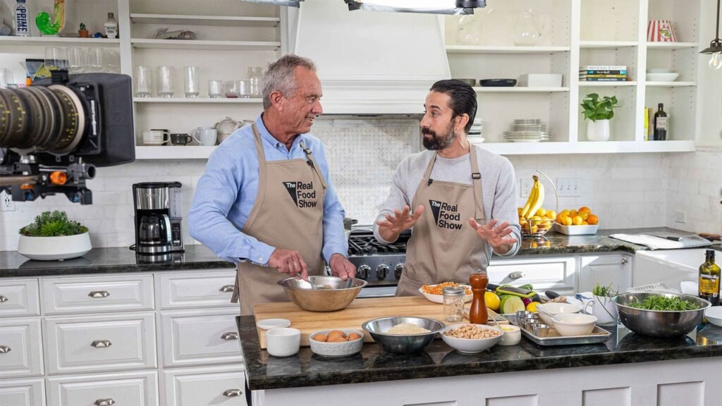 Why is RFK Jr. hosting a healthy cooking show after years of roadkill headlines?
