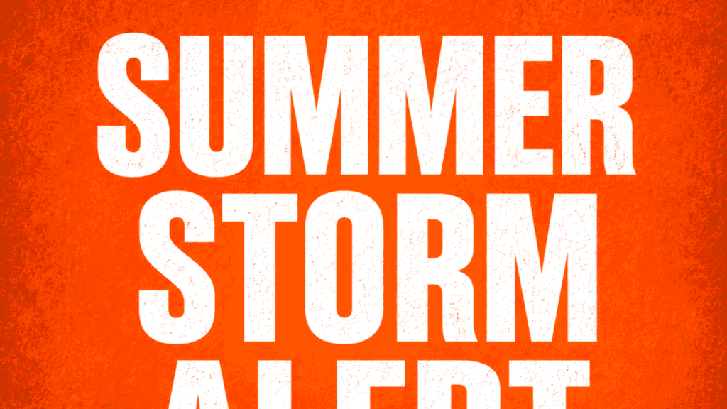 Summer Storm Warning: 70 MPH Winds, Hail, Thunder & 2 to 4 Inches of Flash-Flood Rain To Slam Oklahoma to Carolinas