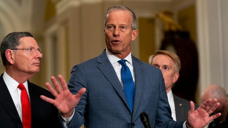 Thune tees up bill to provide assistance to Ukraine, sanction Russia