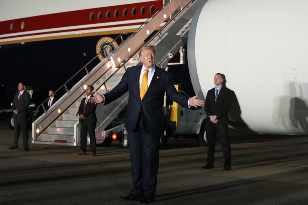 Trump on Platner: ‘It’s really a question of whether you believe the woman’