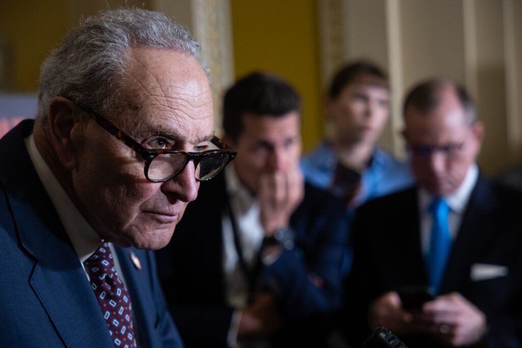 ‘I’m staying out of Maine’: Chuck Schumer sidelines himself with the Senate majority on the line