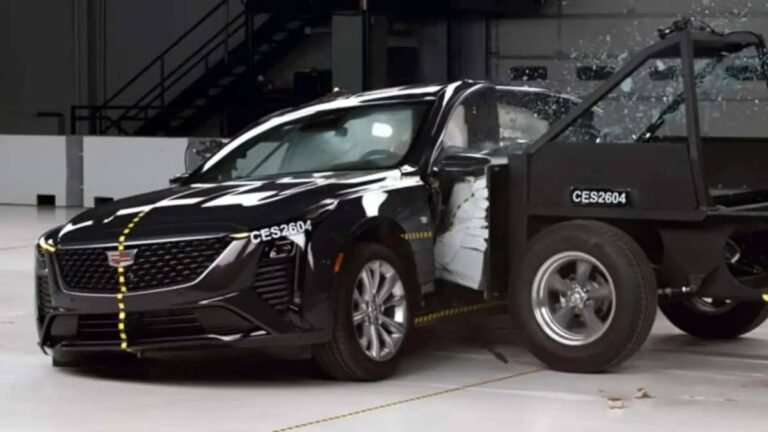 Cadillac CT5 Gets Brutal Crash-Test Result After 161-G Head Impact