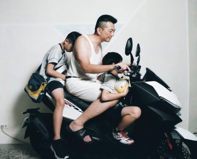 Adam Lin's intimate series documents male family members in Taiwan and London