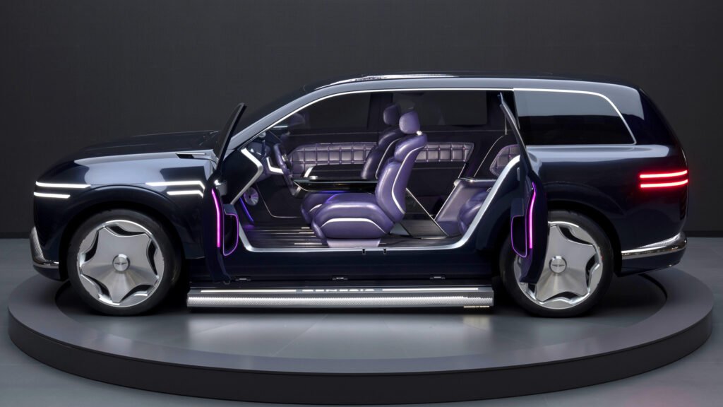 Genesis Is Really Putting Rolls-Royce Coach Doors On Its New Flagship