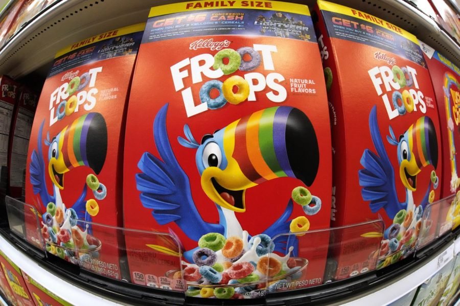 Kellogg moves to ditch artificial dyes from cereals by end of 2026