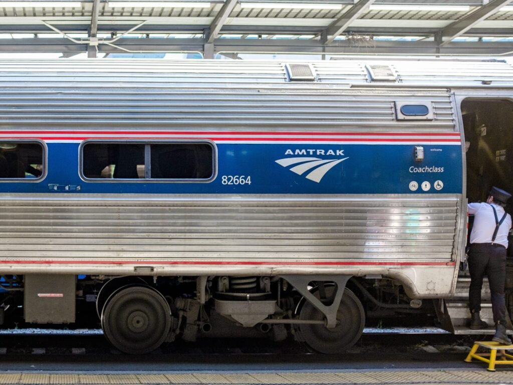 I traveled in coach on an Amtrak train from Vancouver to Seattle for $50. It was cheaper and less stressful than flying.