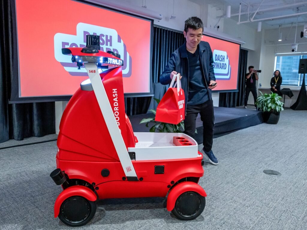 DoorDash is paying people to load its delivery robots. It points to a shortcoming of automation