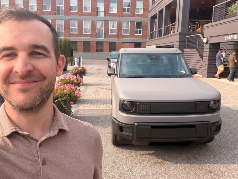 The $25,000 Slate truck is proudly bare-bones. I think these add-ons are worth the extra money.